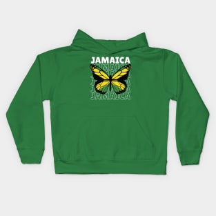 I Love Jamaica // Jamaican Flag // Jamaican Pride Kids Hoodie